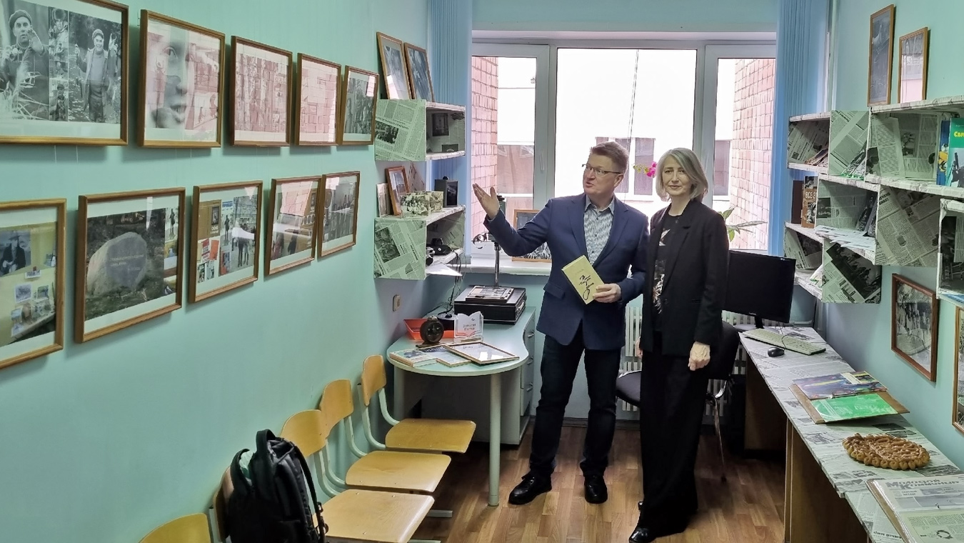 В Воронеже открылась комната-музей В.М. Пескова