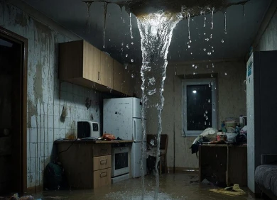 Компенсацию за залитую квартиру взыскали с жителя Воронежской области