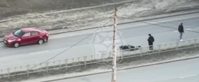 Мотоциклиста сбили на Московском проспекте (ВИДЕО)