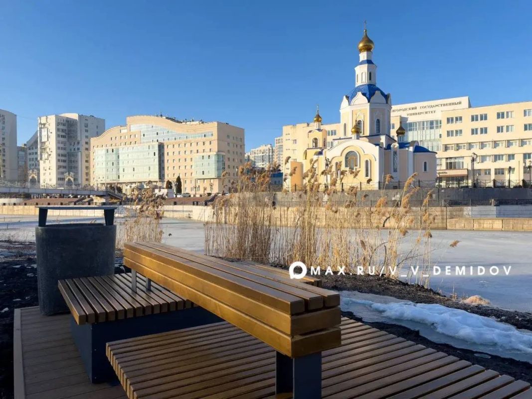 В Белгороде за 800 млн продолжат благоустройство набережной и Центрального пляжа
