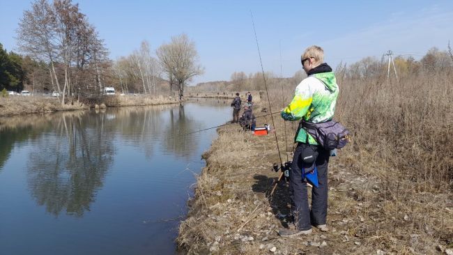 Впервые воронежские соревнования по спортивной рыбалке прошли на реке Тавровка