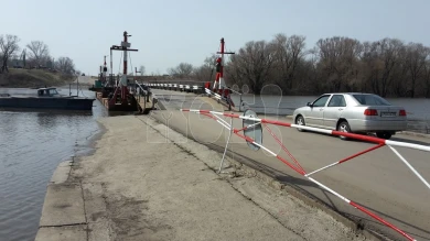 Ещё один воронежский мост закрыли из-за паводка