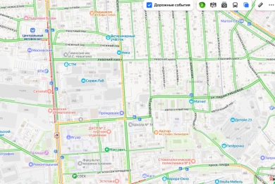 Авария парализовала движение на Московском проспекте