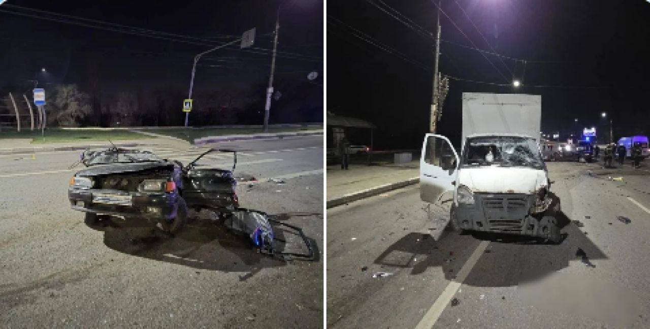 Жуткая авария с погибшим случилась на мосту поздно ночью в Воронеже&nbsp;