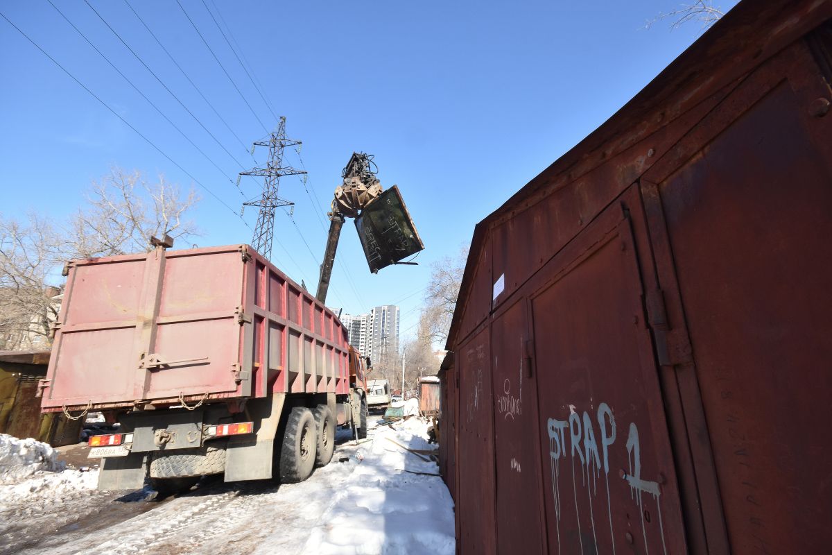 Выяснилось, сколько нелегальных гаражей и сараев снесут в Воронеже&nbsp;