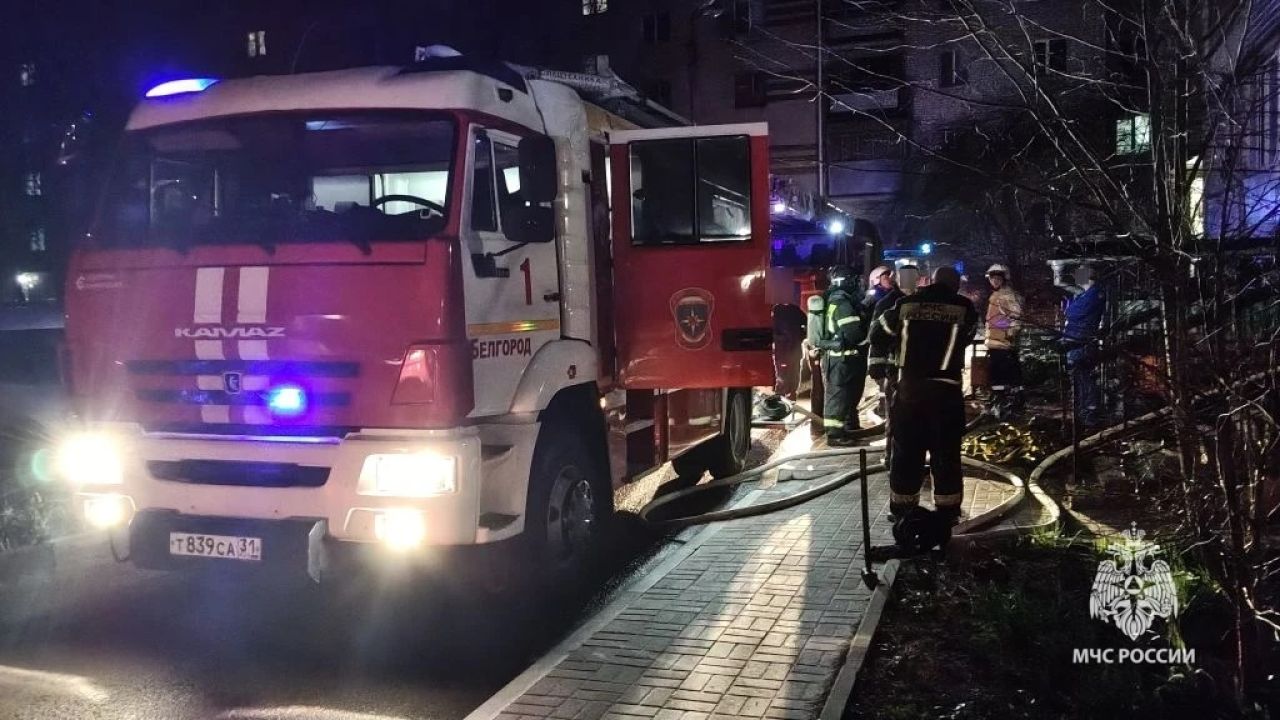 Обгоревшую женщину нашли в своей квартире в пятиэтажке Белгорода