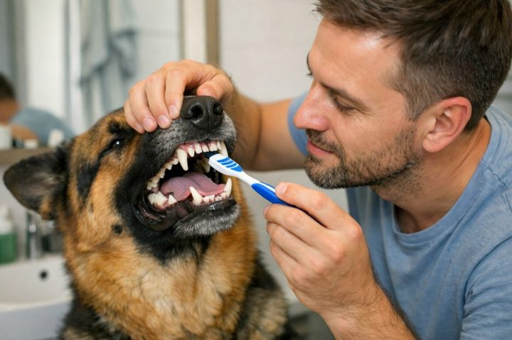 Зубной камень у собак: почему появляется и как защитить питомца