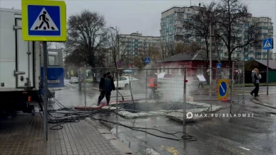 Энергетики восстанавливают теплосети Белгорода после ударов ВСУ