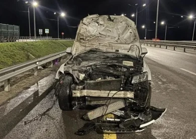 28-летний водитель премиальной иномарки сбил пешехода на трассе М-4 «Дон» в Воронежской области