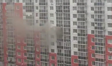 Многоэтажка вспыхнула в одном из воронежских ЖК (ВИДЕО)