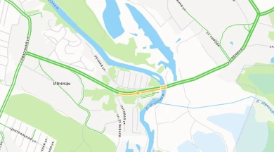 Мост перекрыли под Воронежем