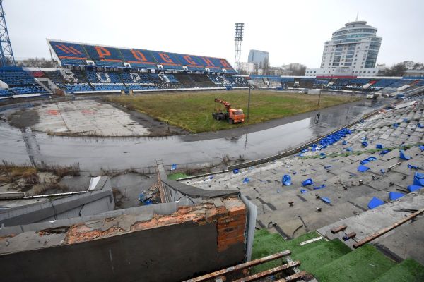 Снос старого стадиона профсоюзов в Воронеже приостановили?