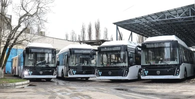 Новые автобусы-гармошки будут курсировать по двум маршрутам в Воронеже 