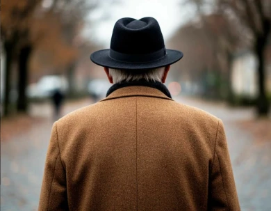Стала известна судьба пропавшего мужчины в шляпе и пальто