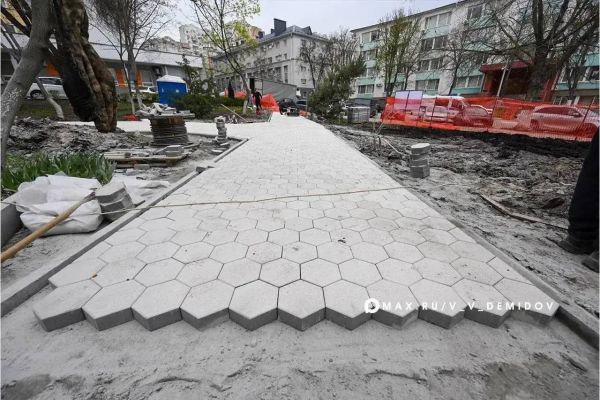 Сквер на Трубецкого в Белгороде за 7 млн рублей сдадут досрочно