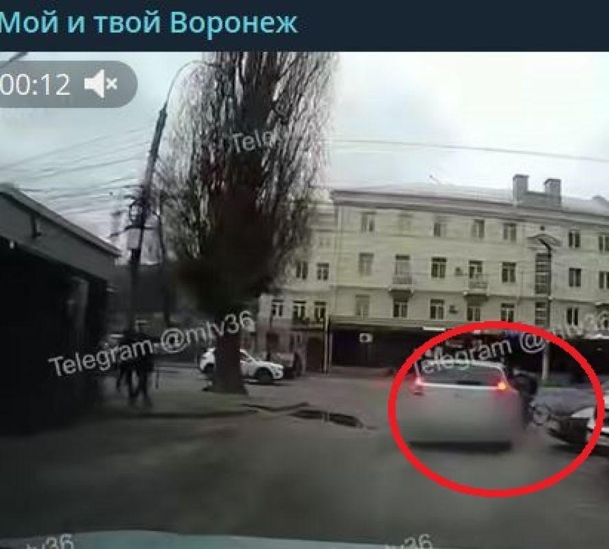 Легковушка сбила ребёнка на велосипеде в Воронеже (ВИДЕО)