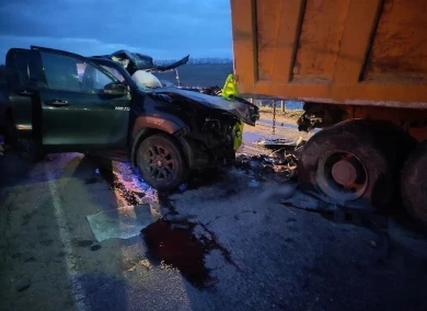 Стали известны подробности смертельного ДТП со стоящим грузовиком на воронежской трассе
