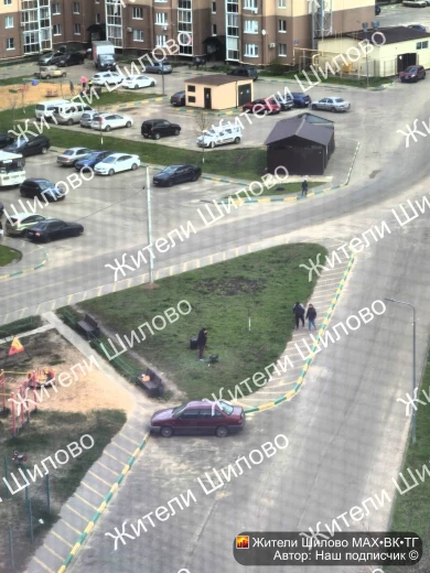 Застолье с шашлыком устроили воронежцы на детской площадке