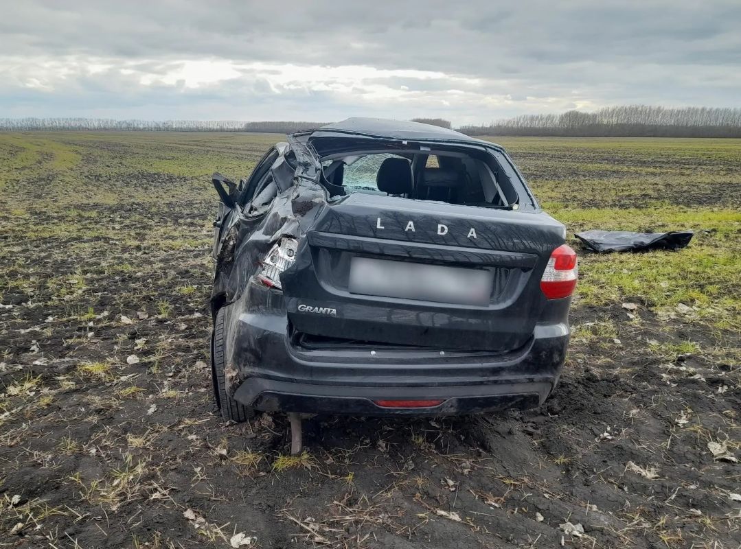 Мужчина на&nbsp;«Ладе» вылетел в&nbsp;кювет и&nbsp;погиб