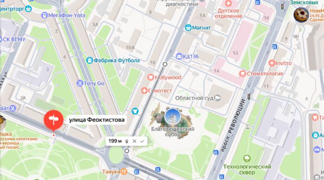 Парковку запретят на воронежской улице на выходных