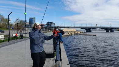 В Воронеже прошли российские соревнования по ловле на спиннинг