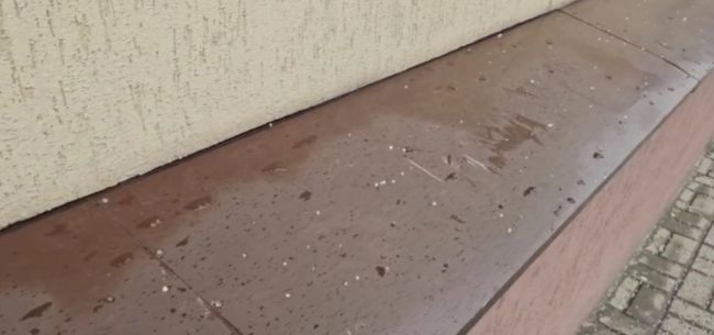 Град и снегопад обрушились на Воронеж в апреле 