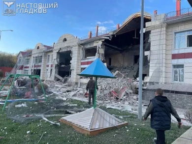 Под Белгородом ВСУ бомбами разрушили социальный объект