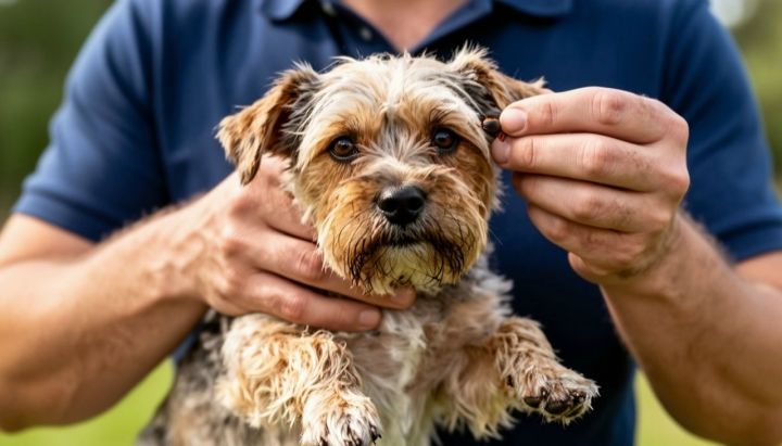 Как правильно снять клеща с собаки или кошки