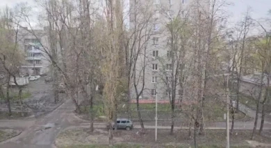 Снег и град обрушились на Воронеж в конце апреля