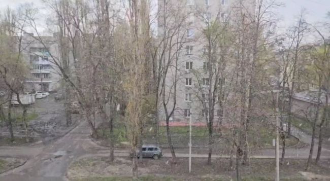 Снег и град обрушились на Воронеж в конце апреля