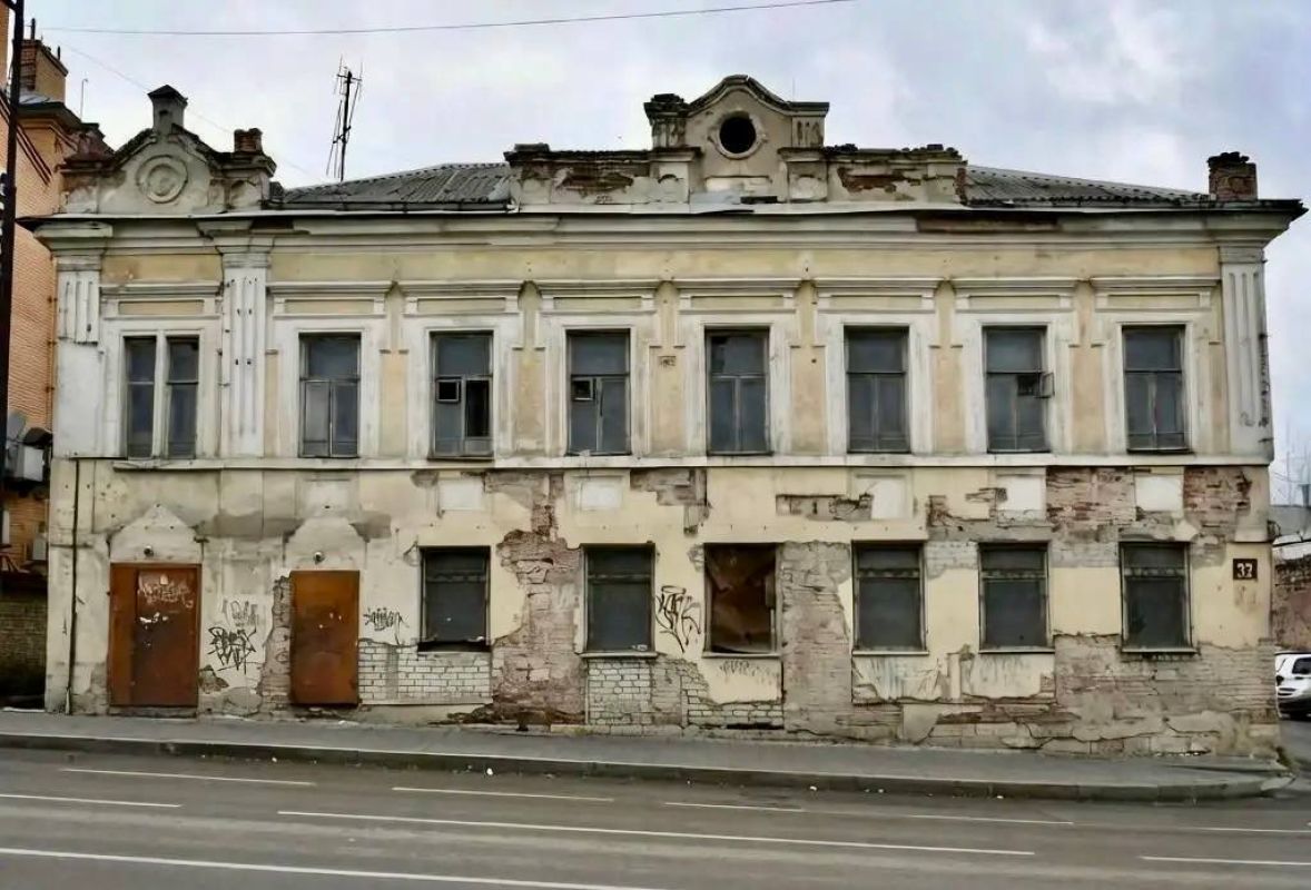 В центре Липецка отреставрируют усадебный дом XIX века на Первомайской