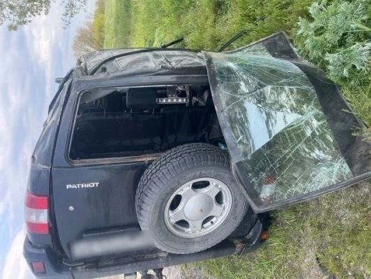 УАЗ опрокинулся на дороге в воронежском селе — есть пострадавший