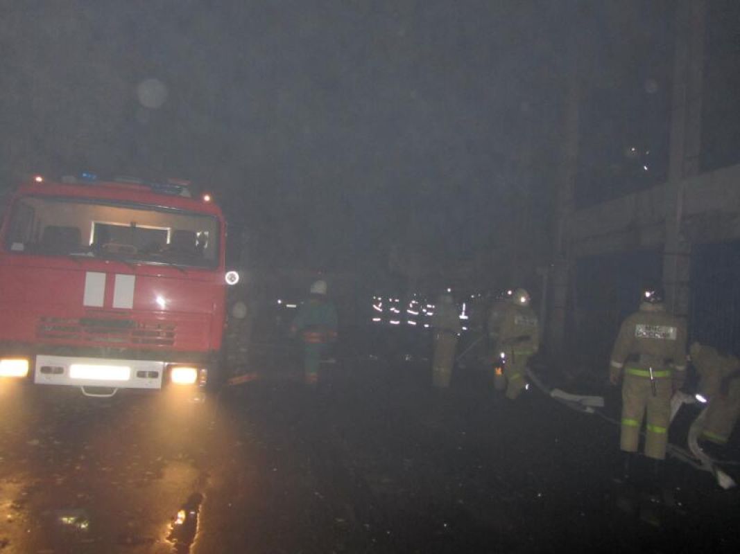 Пожар начался в&nbsp;магазине под&nbsp;Воронежем