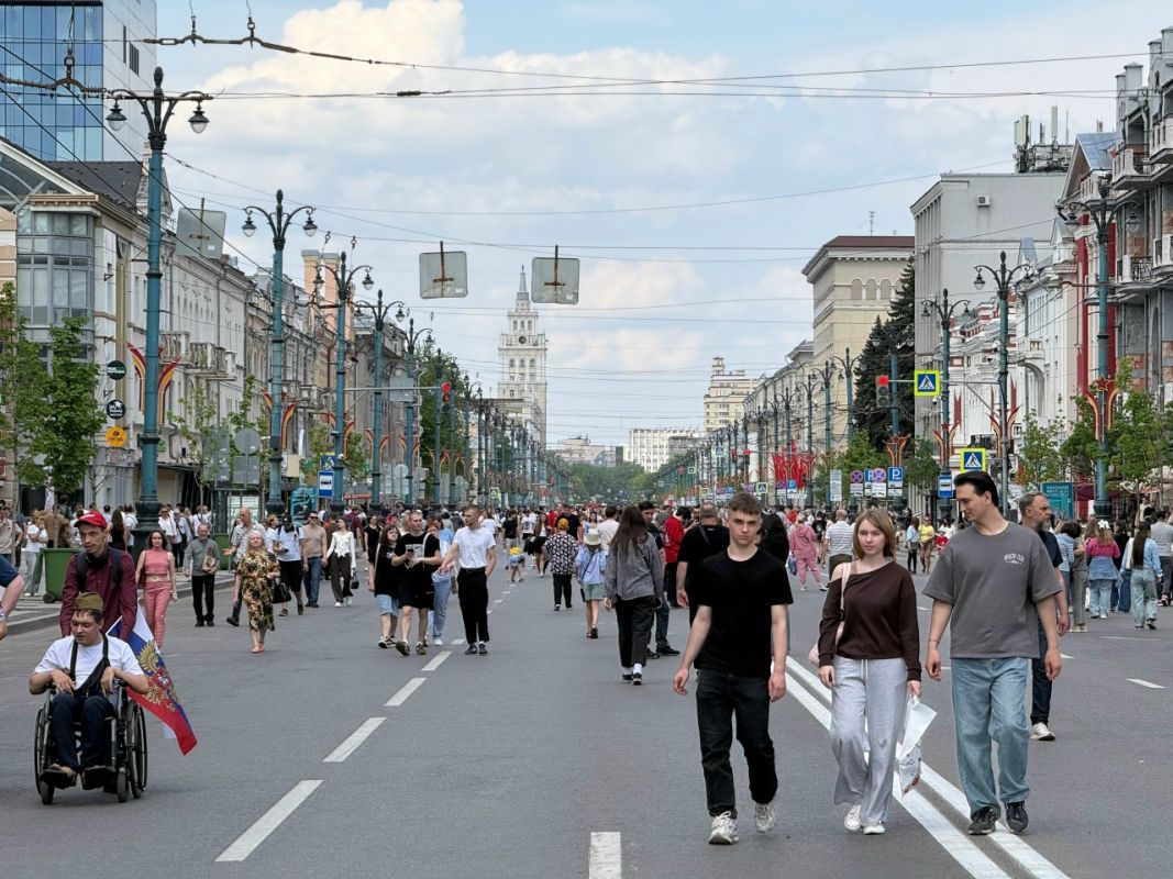 Воронежцам показали, что происходит на проспекте Революции