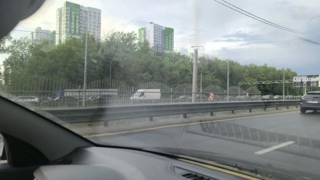 «Огроменная пробка». О заторе на Московском проспекте сообщили воронежцы