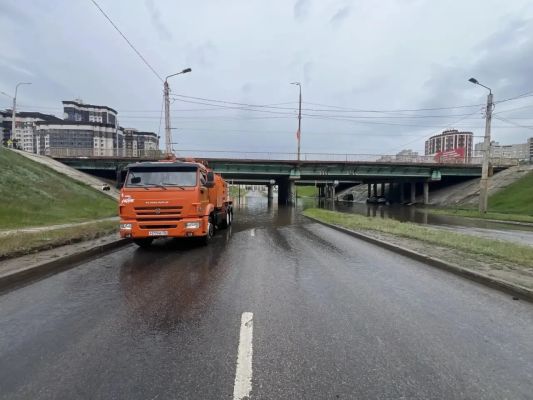 Затопленные воронежские улицы прокомментировали власти