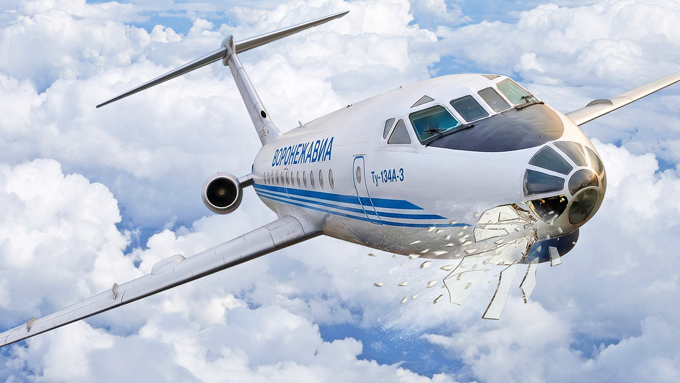 Авария Ту-134 на высоте 8 100 метров: спастись за 60 секунд!