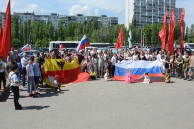 Памятный автопробег в честь Великой Победы прошёл в столице Черноземья 