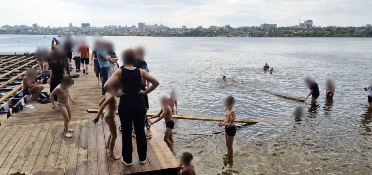Воронежцы начали разбирать по доскам бассейн в популярном парке&nbsp;