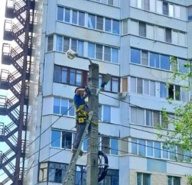 Жителям двух многоквартирных домов в Воронеже стало безопаснее в тёмное время суток  