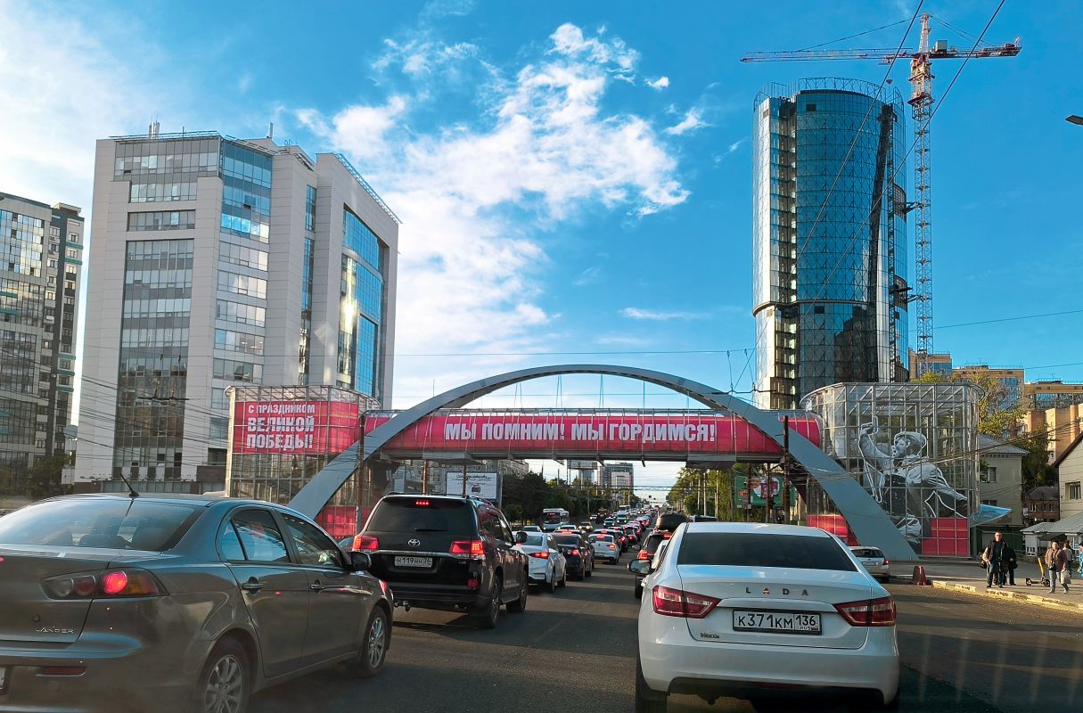Схему движения на дорогах изменят ради метробуса в Воронеже