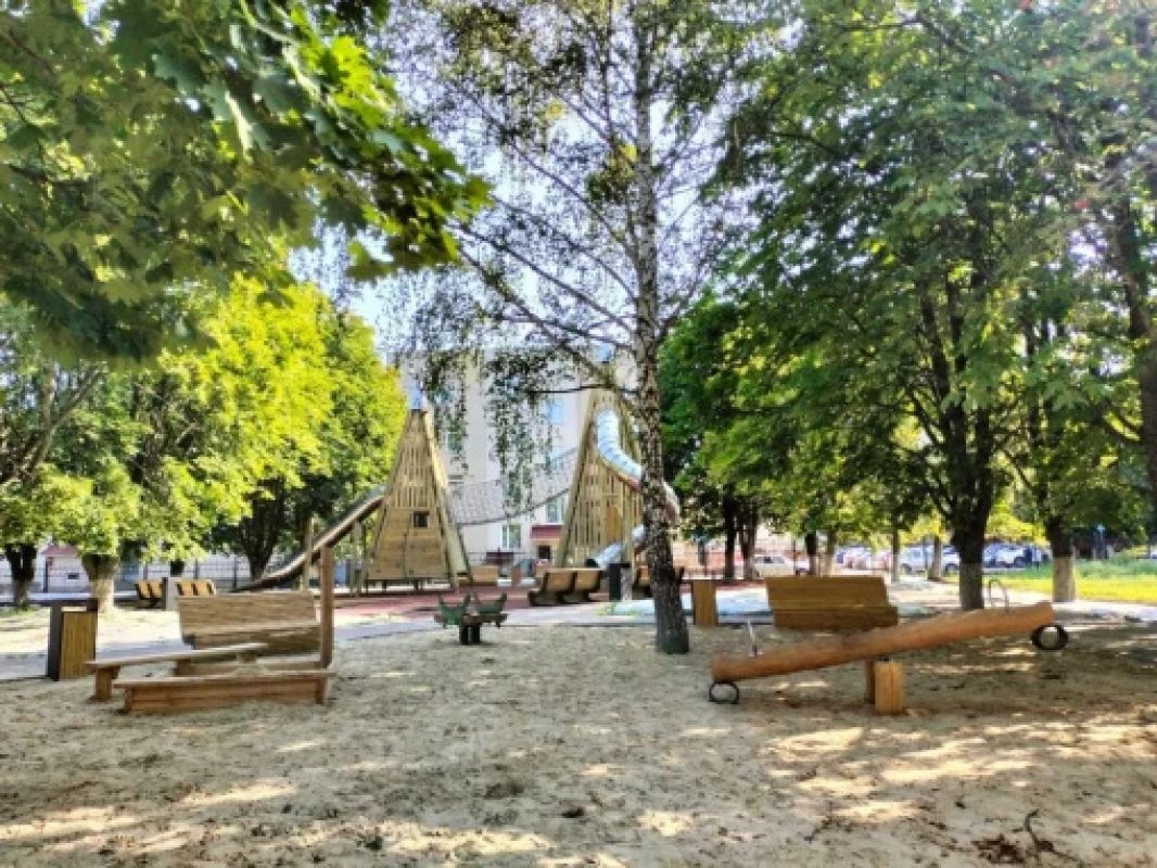 Сотни игровых и&nbsp;спортивных площадок благоустроили в&nbsp;Белгородской области благодаря нацпроекту «Инфраструктура для&nbsp;жизни» &nbsp;