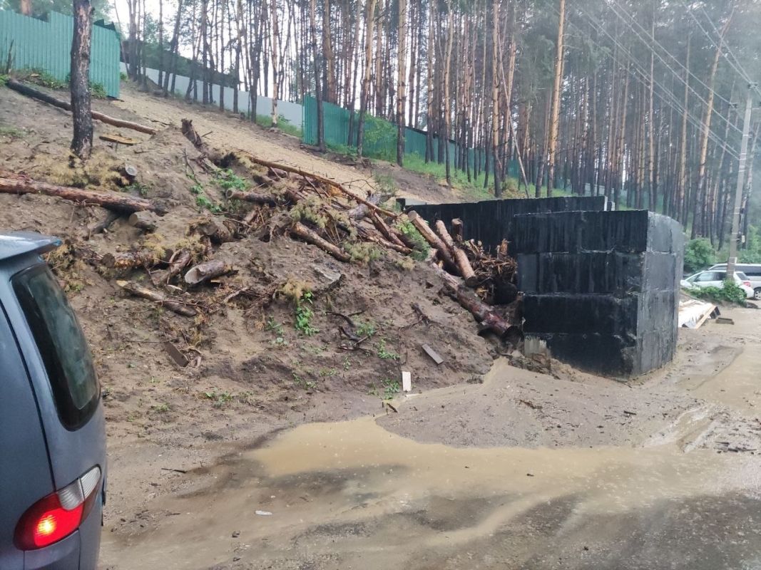 Сель сошёл под Воронежем в том же месте, что и год назад