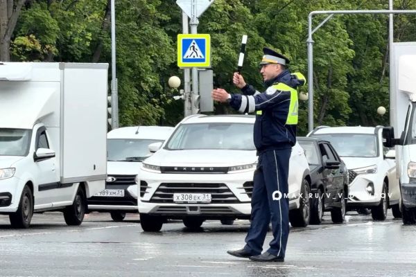 В Белгороде из-за ракетного удара вышли из строя светофоры