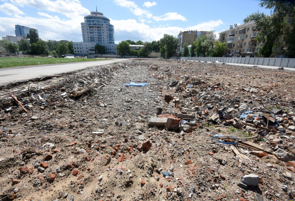 Главный воронежский стадион сровняли с землёй