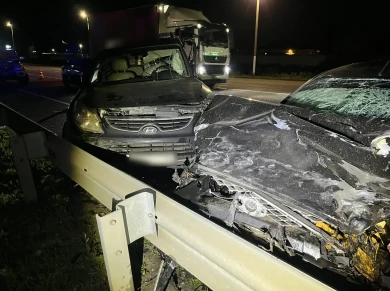 Мужчина скончался в больнице после аварии на шоссе под Воронежем