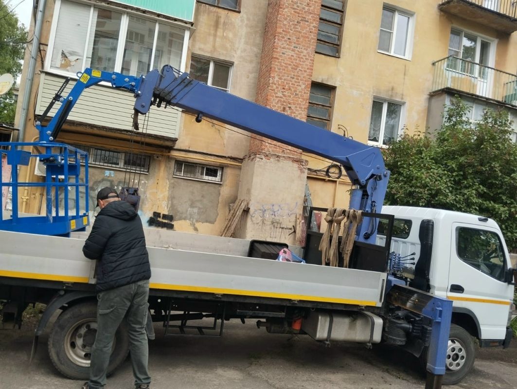 Воронежцы сообщили о&nbsp;незаконном сносе трубы в&nbsp;центре города (ВИДЕО)