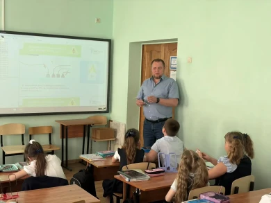 Сотрудники «ТНС энерго Воронеж» провели уроки энергобезопасности для первоклассников