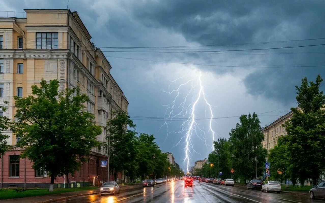 Опасное погодное явление надвигается на&nbsp;Воронеж