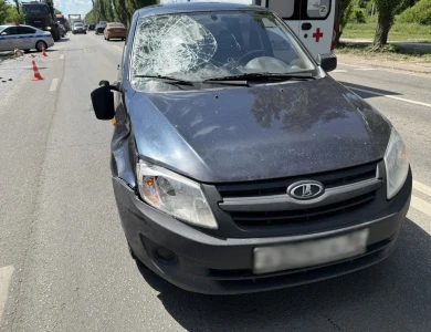 Пешехода насмерть сбили на зебре в Воронеже